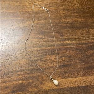 James Avery pearl necklace pendant